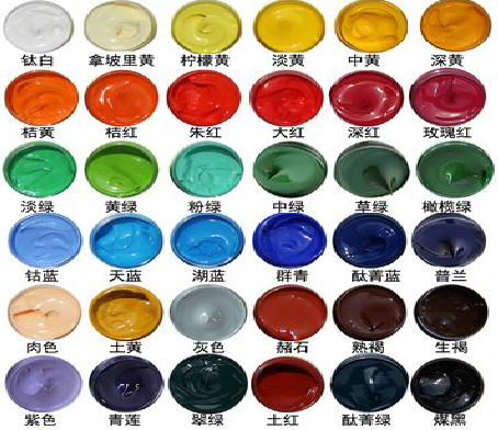 靖边墙绘颜色的选择有讲究。