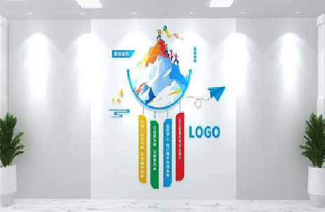 靖边公司企业形象墙的工艺材料有哪些?