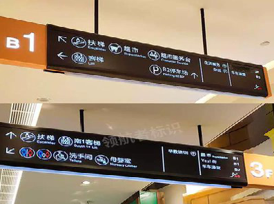 靖边如何通过商场标识牌引导客流分布?